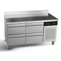 Stół chłodniczy z czterema szufladami  LINIA 700 Concept Fagor CCP-2G HH wym.1342x700x850mm