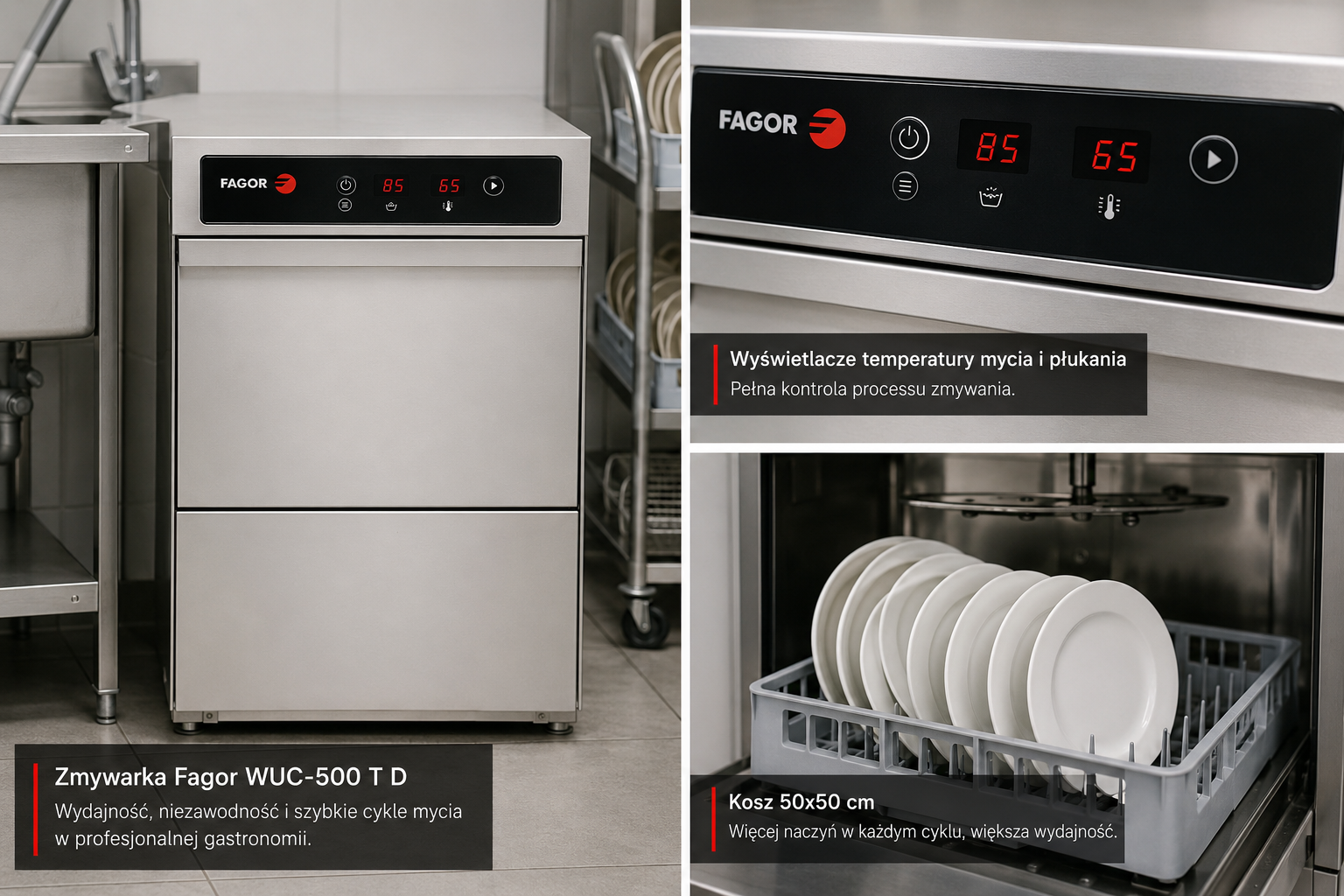 Zmywarka Fagor WUC-500 T D