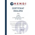 Certyfikat od firmy HENDI