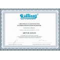 Certyfikat od firmy RILLING