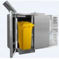 Schładzarka odpadów Dora Metal BLOD-2120-120 (z dnem izolowanym) 2x120 litrów