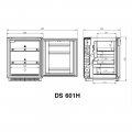 CHŁODZIARKA LABORATORYJNA ABSORBCYJNA DOMETIC DS601H wym.486x494x592mm