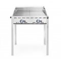 GRILL GAZOWY GREEN FIRE PROFI LINE 2-PALNIKOWY HENDI