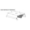 OKAP CENTRALNY TRAPEZOWY Z ŁAPACZAMI TŁUSZCZU 1300x1800x450mm