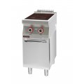 KUCHNIA ELEKTRYCZNA CERAMICZNA KROMET 2-POLOWA 700.KE-2C.S.D. NA PODSTAWIE SZAFKOWEJ Z DRZWIAMI