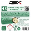 PREPARAT DO RĘCZNEGO MYCIA NACZYŃ JAX PROFESSIONAL 5L