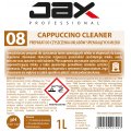 PREPARAT DO CZYSZCZENIA UKŁADÓW SPIENIAJĄCYCH MLEKO – CAPPUCINO CLEANER JAX PROFESSIONAL 1L