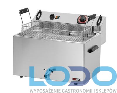 Frytownica elektryczna REDFOX FE-30T 16L z kranem, trójfazowa