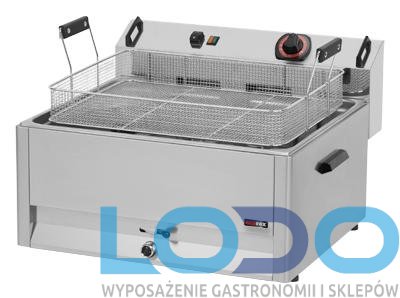 Frytownica elektryczna REDFOX FE-60T 30L z kranem, trójfazowa