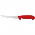 Nóż masarski zakrzywiony L 300 mm czerwony