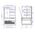 WITRYNA CUKIERNICZA MAWI ARIA 0.9 wym.937x790x1400mm