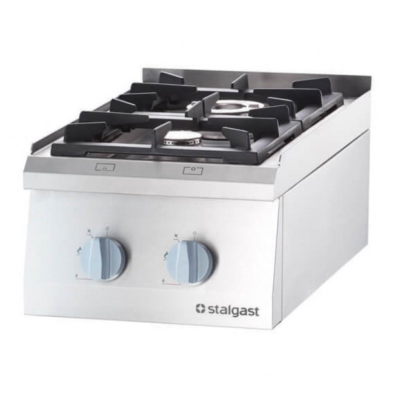 KUCHNIA GAZOWA STALGAST NASTAWNA 2-palnikowa, 8.5 kW, gaz ziemny