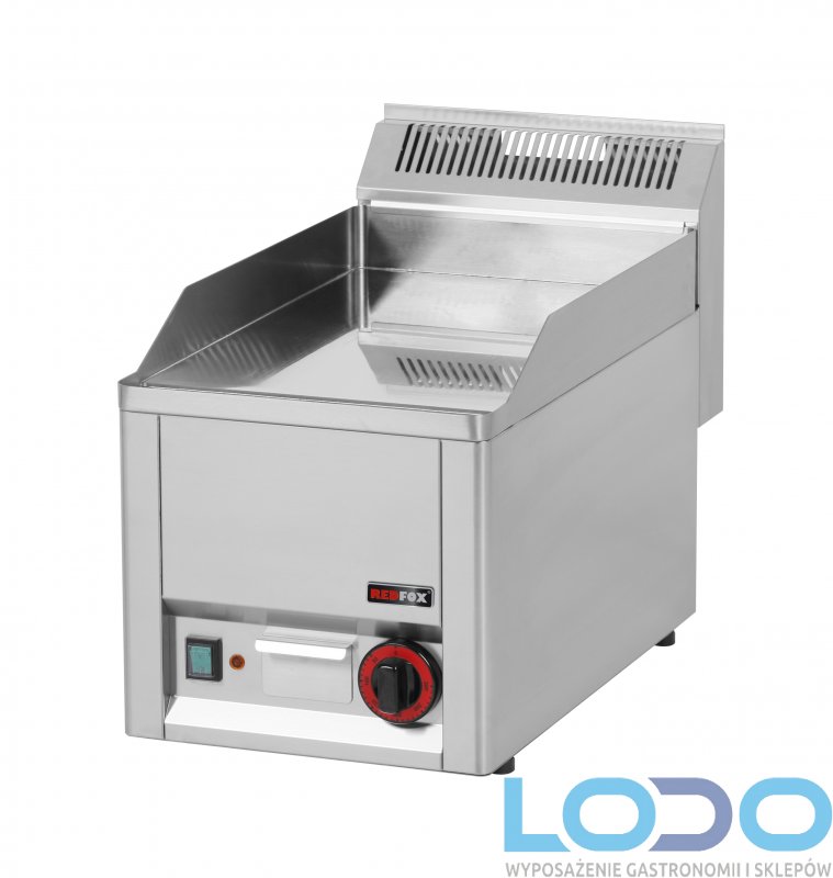 PŁYTA GRILLOWA CHROMOWANA GAZOWA GŁADKA REDFOX FTHC 30 GL