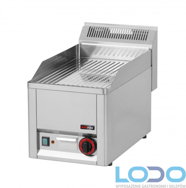 PŁYTA GRILLOWA CHROMOWANA RYFLOWANA ELEKTRYCZNA REDFOX FTRC 30 EL
