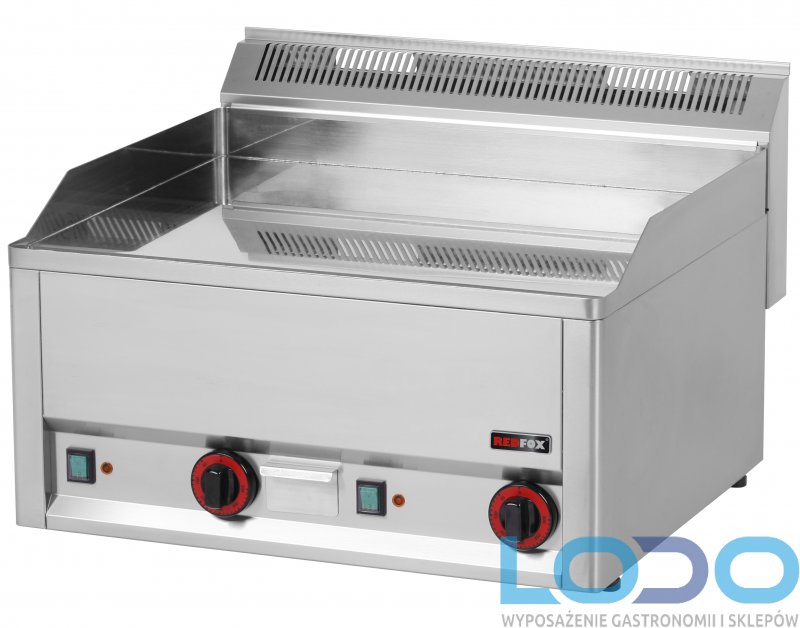 PŁYTA GRILLOWA CHROMOWANA GŁADKA ELEKTRYCZNA REDFOX FTHC 60 EL trójfazowa