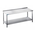 STÓŁ DO PRACY Z PÓŁKĄ PREMIUM RILLING, GŁĘBOKOŚĆ 700 mm, DŁUGOŚĆ 1200 mm (DoR)