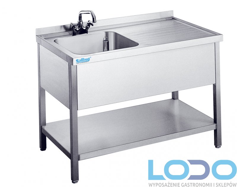 ZLEW 1-KOMOROWY RILLING 1200x700x850mm