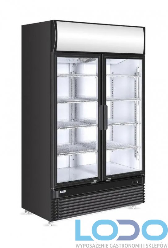 Witryna chłodnicza z podświetlanym panelem 760 L Hendi, wym.1120x595x1965 mm