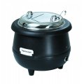 Garnek do zupy Bartscher Gourmet 10L, czarny