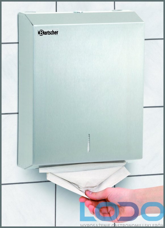 Podajnik do ręczników papierowych Bartscher CrNi