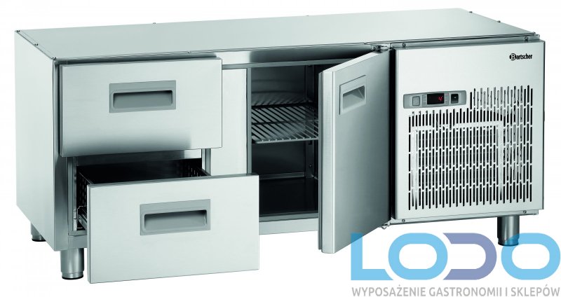Stół chłodniczy pod zabudowę Bartscher 1400T1S2 wym. 1397x675x630 mm
