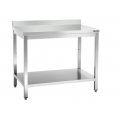 Stół roboczy przyścienny z półką Bartscher 1800x700x850 mm