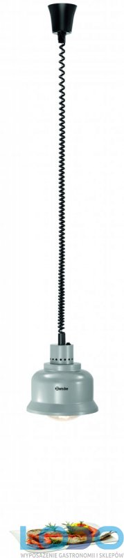 Lampa grzewcza Bartscher IWL250D SI- srebrny mat