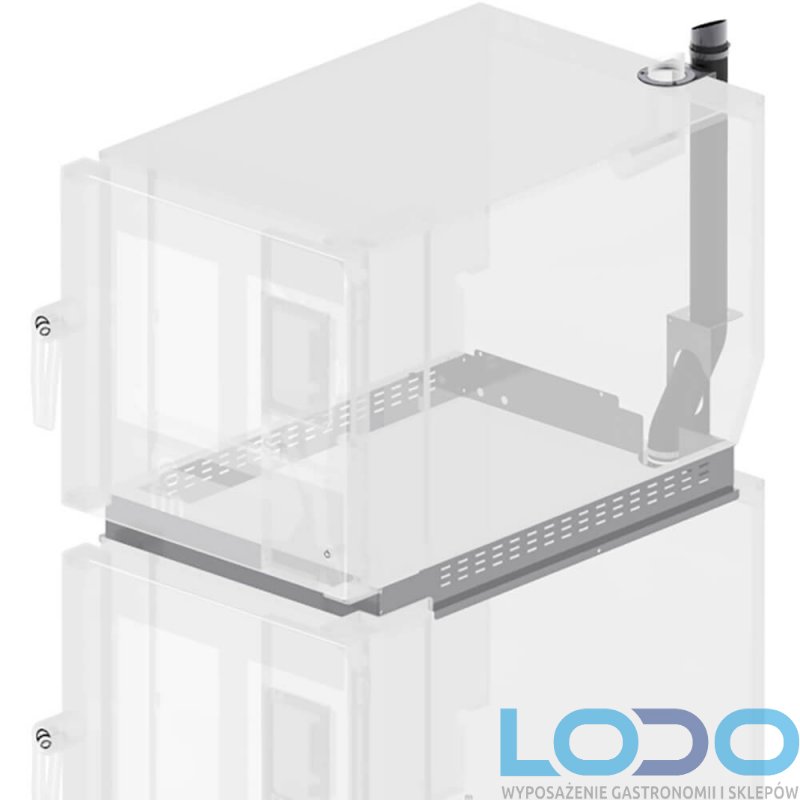 Zestaw do piętrowania 2-pieców piekarniczych, elektrycznych, ST-Bakery