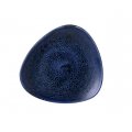 Talerz trójkątny Stonecast Plume Ultramarine 229mm