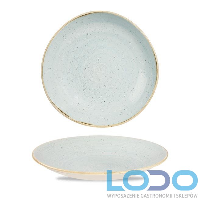 Miska o organicznym kształcie Duck Egg Blue