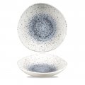 Miska o organicznym kształcie Mineral Blue