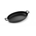 RONDELEK CZARNY LITTLE CHEF OWALNY 263x140mm