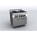Kuchnia elektryczna 4-płytami kwadratowymi grzewczymi z piekarnikiem Fagor C-E741-Q wym.800x730x850mm wym płyty 230x230