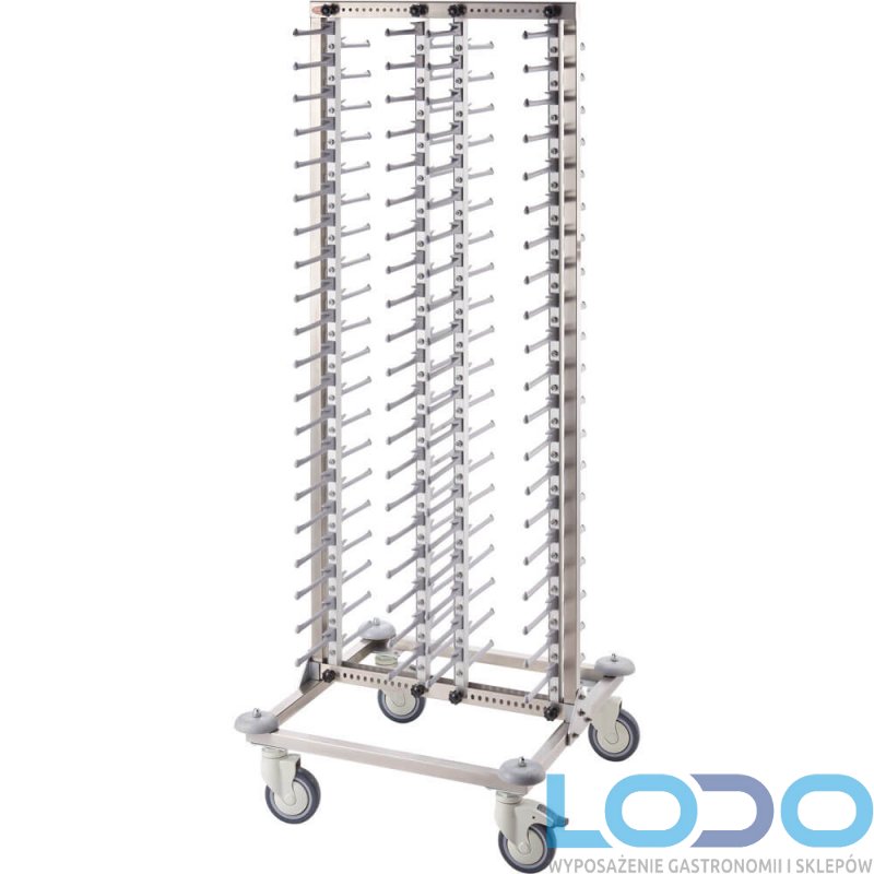 Wózek transportowy do talerzy Tribeca - 80 szt. talerzy