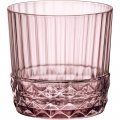 Szklanka niska, lilac rose, America' 20 s, V 300 ml