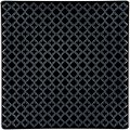Talerz płytki kwadratowy kolor czarny, Marrakesz, 170x170 mm