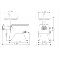 Modułowy wilk Ma-Ga WM12m-u3 z mechanizmem UNGER U3