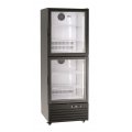 Chłodziarko-zamrażarka przeszklona Bartscher 430L, wym. 700x780x2000 mm wnętrze białe