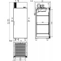 Szafa chłodnicza Clara Bolarus wym. 1400x895x2060 mm, poj.1376 l