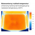 Patelnia indukcyjna Kromet 000.PE-02i, wym. 700x800x900 mm, poj 50l