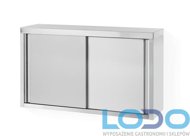 Szafka wisząca z drzwiami suwanymi - spawana HENDI 800x400x600mm