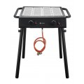 Xantos Black Grill gazowy, HENDI, czarny, 9,5kW, 770x710x(H)870mm