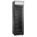 Szafa chłodnicza przeszklona RQ419-BLACK| 388l | czarna (SD420BE) wym. 577x605x1978
