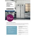 SZAFA CHŁODNICZA LIEBHERR MRFvg 4001, czarna poj. 377l, wym. 597x654x1884 mm