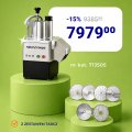 Szatkownica do warzyw CL50 550 W 230V, 375 obr/min 20-300 posiłków +zestaw tarcz