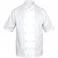 Bluza kucharska biała krótki rękaw S unisex Nino cucino