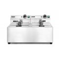 Frytownica manualna , 2 × 8 l, HENDI, Profi Line, 16L, 230V/7000W, 605x460x(H)369mm