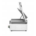 Grill kontaktowy Panini, HENDI, góra ryflowana, dół gładki, 230V/2200W, 430x370x(H)514mm