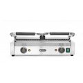 Grill kontaktowy podwójny Ryflowany, HENDI, góra i dół ryflowane, 230V/3600W, 570x395x(H)510mm