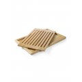 Deska drewniana do krojenia chleba HENDI 480x325x25 mm